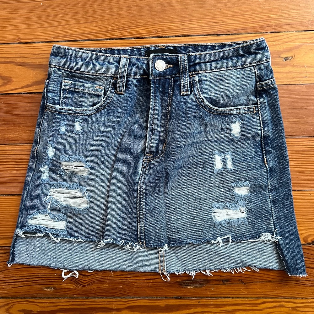 VERVET Jean Skirt